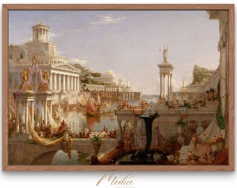 Thomas Cole, The Course of Empire: The Consummation of Empire | 19th Century Painting | Printable Vintage Wall Art | Instant Download