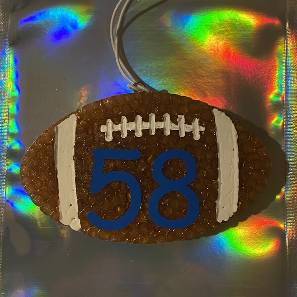 Football Freshie Etsy