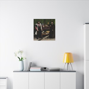 The Ambassadors Canvas Print by Hans Holbein the Younger, Renaissance Wall Art, Famous Painting, Ready to Hang image 8