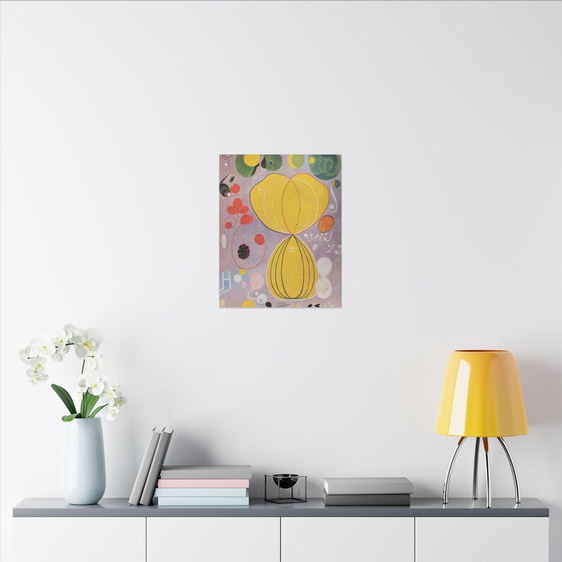 The Ten Largest, No. 7, Adulthood Canvas Print by Hilma af Klint, Abstract Wall Art, Famous Painting, Ready to Hang image 12
