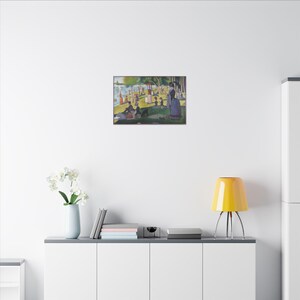 A Sunday Afternoon on the Island of La Grande Jatte Canvas Print by Georges Seurat, Pointillism Wall Art, Famous Painting, Ready to Hang image 8