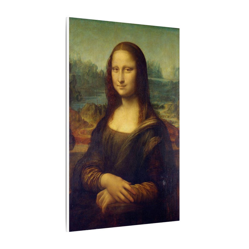 Mona Lisa Canvas Print by Leonardo da Vinci, Renaissance Wall Art, Famous Painting, Ready to Hang image 2