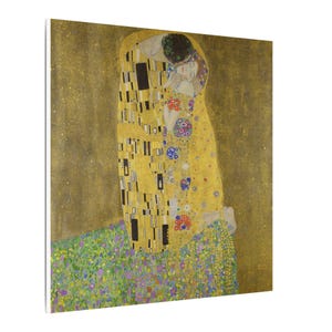 The Kiss Canvas Print by Gustav Klimt, Art Nouveau Wall Art, Famous Painting, Ready to Hang image 6