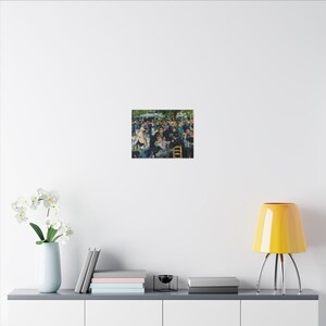 Bal du moulin de la Galette Canvas Print by Pierre-Auguste Renoir, Impressionism Wall Art, Famous Painting, Ready to Hang image 8
