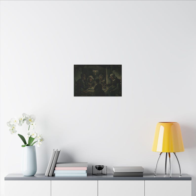 The Potato Eaters Canvas Print by Vincent van Gogh, Realism Wall Art, Famous Painting, Ready to Hang image 16