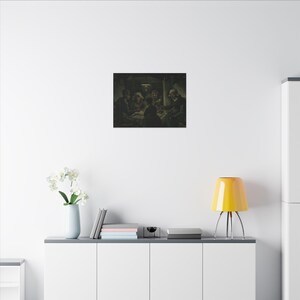 The Potato Eaters Canvas Print by Vincent van Gogh, Realism Wall Art, Famous Painting, Ready to Hang image 12
