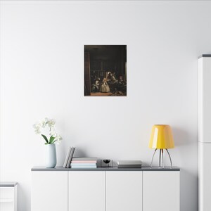 Las Meninas Canvas Print by Diego Velázquez, Spanish Baroque Wall Art, Famous Painting, Ready to Hang image 16