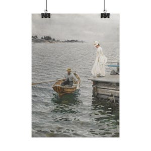 Summer Fun Print by Anders Zorn, Swedish Art Poster, Famous Painting Wall Art, A4 A3, Printed in EU image 2
