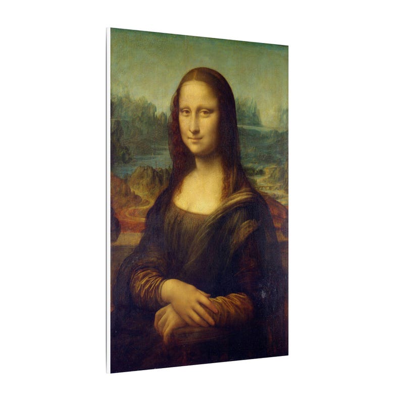 Mona Lisa Canvas Print by Leonardo da Vinci, Renaissance Wall Art, Famous Painting, Ready to Hang image 6