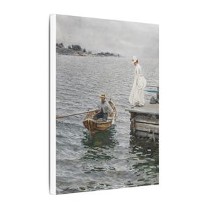Summer Fun Canvas Print by Anders Zorn, Swedish Wall Art, Famous Painting, Ready to Hang image 2