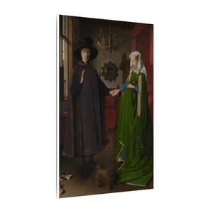 Arnolfini Portrait Canvas Print by Jan van Eyck, Flemish Wall Art, Famous Painting, Ready to Hang image 10