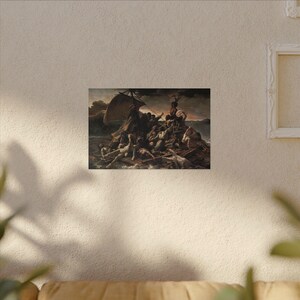 The Raft of the Medusa Canvas Print by Théodore Géricault, Romanticism Wall Art, Famous Painting, Ready to Hang image 11