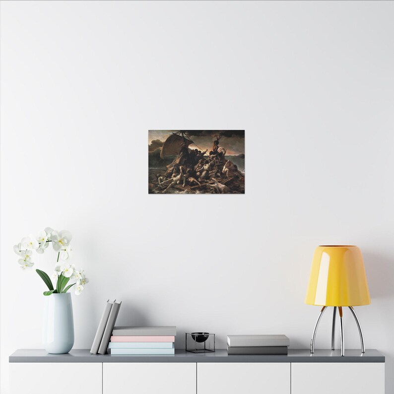 The Raft of the Medusa Canvas Print by Théodore Géricault, Romanticism Wall Art, Famous Painting, Ready to Hang image 12