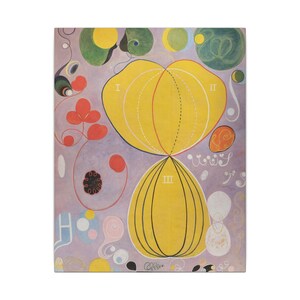 The Ten Largest, No. 7, Adulthood Canvas Print by Hilma af Klint, Abstract Wall Art, Famous Painting, Ready to Hang image 1