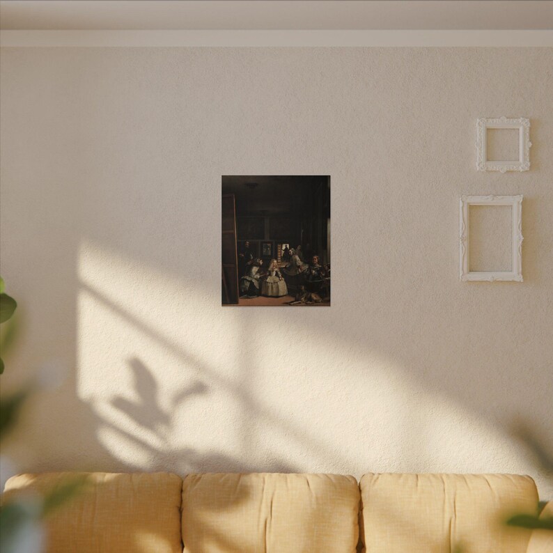 Las Meninas Canvas Print by Diego Velázquez, Spanish Baroque Wall Art, Famous Painting, Ready to Hang image 15