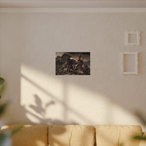 The Raft of the Medusa Canvas Print by Théodore Géricault, Romanticism Wall Art, Famous Painting, Ready to Hang image 15