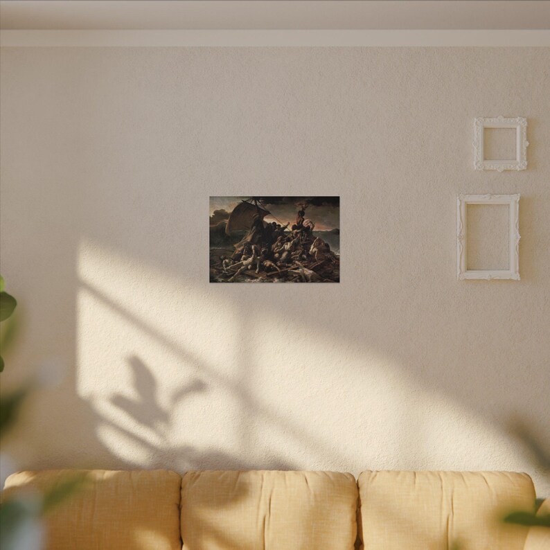 The Raft of the Medusa Canvas Print by Théodore Géricault, Romanticism Wall Art, Famous Painting, Ready to Hang image 15