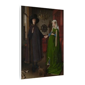 Arnolfini Portrait Canvas Print by Jan van Eyck, Flemish Wall Art, Famous Painting, Ready to Hang image 6