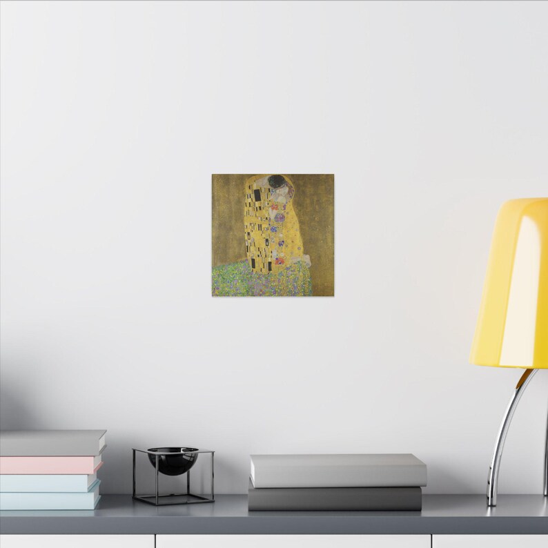 The Kiss Canvas Print by Gustav Klimt, Art Nouveau Wall Art, Famous Painting, Ready to Hang image 12