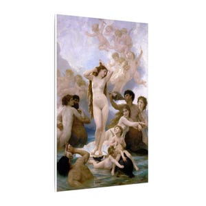 The Birth of Venus Canvas Print by William-Adolphe Bouguereau, Academic Wall Art, Famous Painting, Ready to Hang image 14