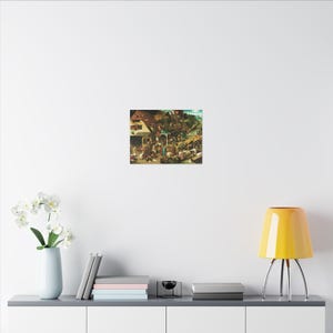Netherlandish Proverbs Canvas Print by Pieter Brueghel the Elder, Flemish Wall Art, Famous Painting, Ready to Hang image 12