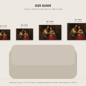 The Jewish Bride Canvas Print by Rembrandt, Dutch Golden Age Wall Art, Famous Painting, Ready to Hang image 18
