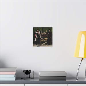The Ambassadors Canvas Print by Hans Holbein the Younger, Renaissance Wall Art, Famous Painting, Ready to Hang image 12