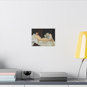 Olympia Canvas Print by Édouard Manet, Realism Wall Art, Famous Painting, Ready to Hang image 4