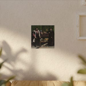 The Ambassadors Canvas Print by Hans Holbein the Younger, Renaissance Wall Art, Famous Painting, Ready to Hang image 15