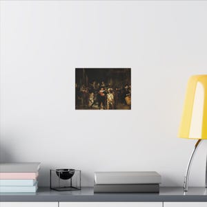 The Night Watch Canvas Print by Rembrandt, Dutch Golden Age Wall Art, Famous Painting, Ready to Hang image 4