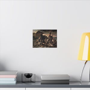 The Raft of the Medusa Canvas Print by Théodore Géricault, Romanticism Wall Art, Famous Painting, Ready to Hang image 4