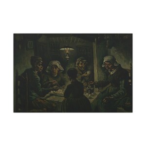The Potato Eaters Canvas Print by Vincent van Gogh, Realism Wall Art, Famous Painting, Ready to Hang image 17
