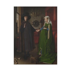 Arnolfini Portrait Canvas Print by Jan van Eyck, Flemish Wall Art, Famous Painting, Ready to Hang image 13