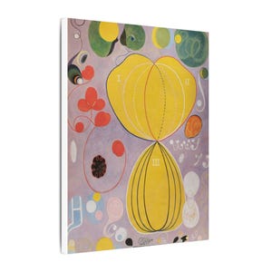The Ten Largest, No. 7, Adulthood Canvas Print by Hilma af Klint, Abstract Wall Art, Famous Painting, Ready to Hang image 2