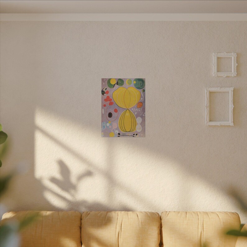 The Ten Largest, No. 7, Adulthood Canvas Print by Hilma af Klint, Abstract Wall Art, Famous Painting, Ready to Hang image 15