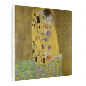 The Kiss Canvas Print by Gustav Klimt, Art Nouveau Wall Art, Famous Painting, Ready to Hang image 14