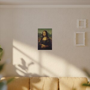 Mona Lisa Canvas Print by Leonardo da Vinci, Renaissance Wall Art, Famous Painting, Ready to Hang image 15