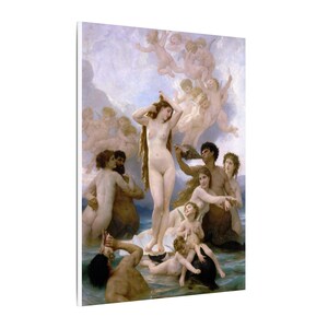 The Birth of Venus Canvas Print by William-Adolphe Bouguereau, Academic Wall Art, Famous Painting, Ready to Hang image 2
