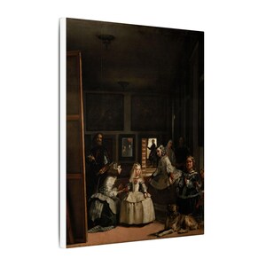 Las Meninas Canvas Print by Diego Velázquez, Spanish Baroque Wall Art, Famous Painting, Ready to Hang image 2