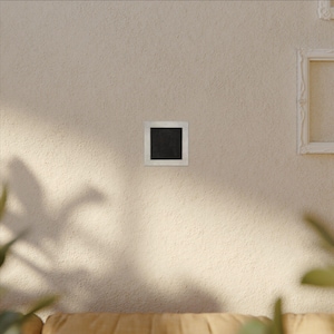 Black Square (1915) Canvas Print by Kazimir Malevich, Minimalist Wall Art, Famous Painting, Ready to Hang image 3