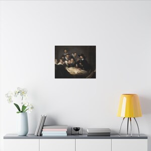 The Anatomy Lesson of Dr. Nicolaes Tulp Canvas Print by Rembrandt, Dutch Golden Age Wall Art, Famous Painting, Ready to Hang image 16