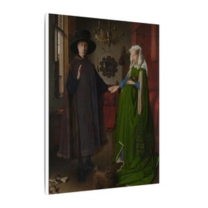 Arnolfini Portrait Canvas Print by Jan van Eyck, Flemish Wall Art, Famous Painting, Ready to Hang image 2