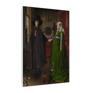 Arnolfini Portrait Canvas Print by Jan van Eyck, Flemish Wall Art, Famous Painting, Ready to Hang image 14