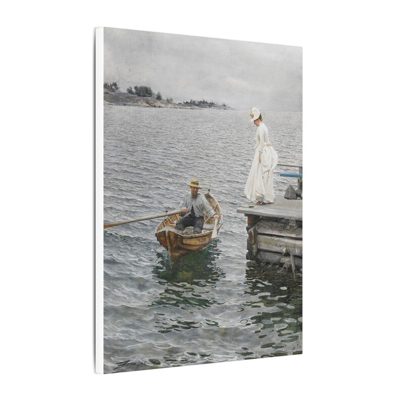 Summer Fun Canvas Print by Anders Zorn, Swedish Wall Art, Famous Painting, Ready to Hang image 6