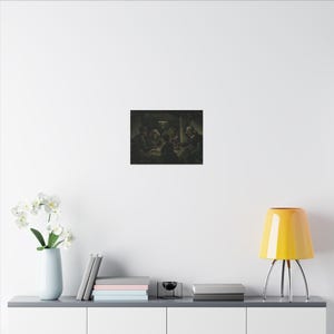 The Potato Eaters Canvas Print by Vincent van Gogh, Realism Wall Art, Famous Painting, Ready to Hang image 8