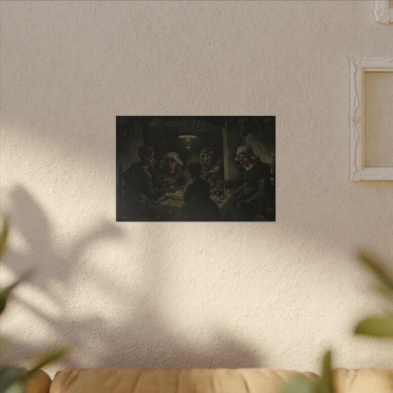 The Potato Eaters Canvas Print by Vincent van Gogh, Realism Wall Art, Famous Painting, Ready to Hang image 15