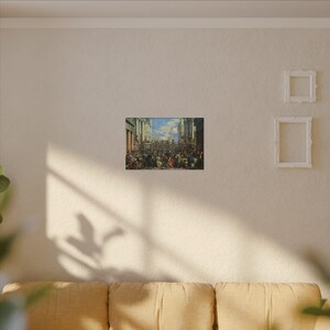 The Wedding at Cana Canvas Print by Paolo Veronese, Venetian Wall Art, Famous Painting, Ready to Hang image 7