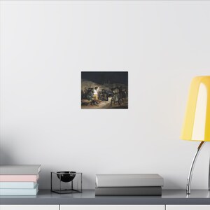 Canvasprint 'De Derde Mei 1808' van Francisco Goya, romantische muurdecoratie, beroemd schilderij, klaar om op te hangen. afbeelding 16