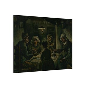 The Potato Eaters Canvas Print by Vincent van Gogh, Realism Wall Art, Famous Painting, Ready to Hang image 10