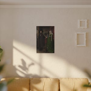 Arnolfini Portrait Canvas Print by Jan van Eyck, Flemish Wall Art, Famous Painting, Ready to Hang image 11
